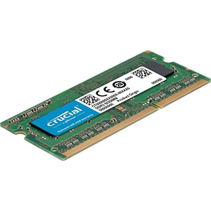Crucial CT2K4G3S160BM 8GB (4GBx2) Speicher Kit für Mac (DDR3-DDR3L, 1600 MT-s, PC3-12800, SODIMM, 204-Pin) – Bild 4