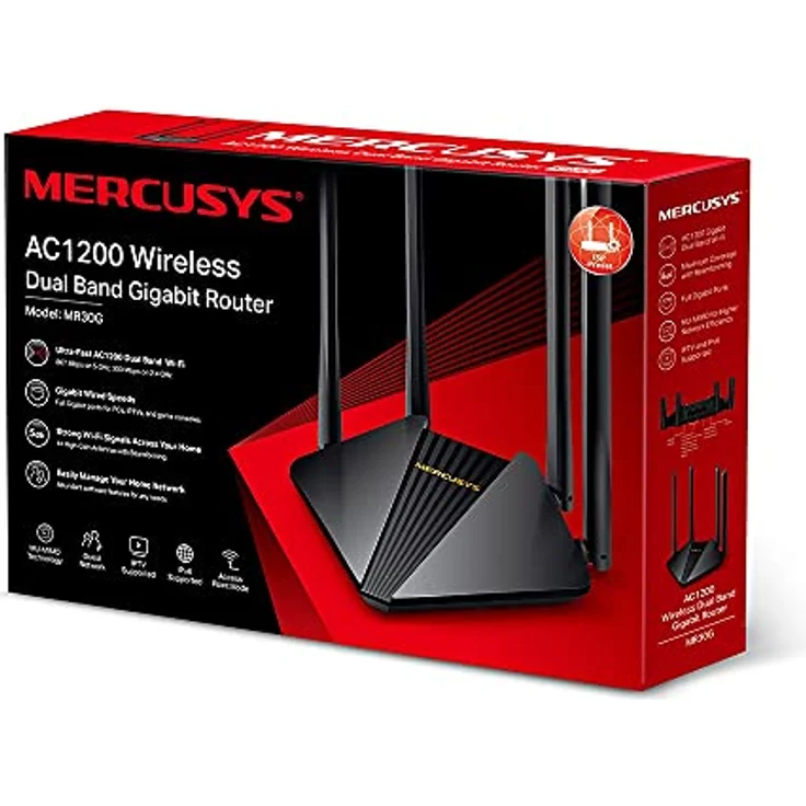 TP-LINK Mercusys MR30G WLAN-Router – Bild 5