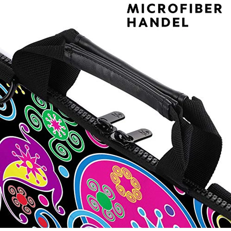 Sidorenko Laptoptasche 15/15,6 Zoll - Moderne Notebooktasche aus Canvas - Hochwertige Laptop Tasche - Schmutz- & Wasserabweisende Laptop Bag mit Zubehörfach – Bild 3