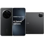 HONOR Magic7 Pro, Dimensional Black, Smartphone mit 200 MP Telephotokamera und Snapdragon 8 Elite-Chipsatz