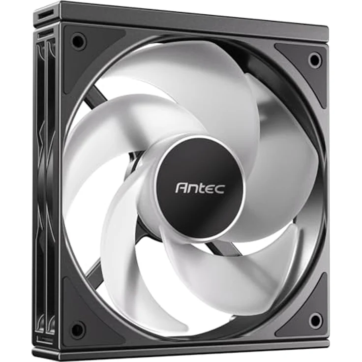 Antec Connect 120 Reverse ARGB PWM, set van 3 PC Lüfter mit Daisy-Chain-Design, 120 mm, Schwarz – Bild 8