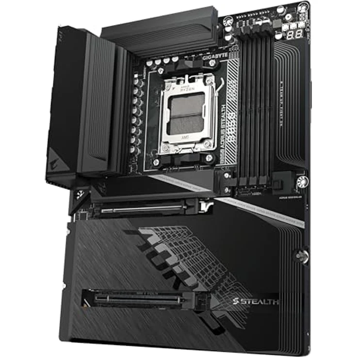 Gigabyte B850 A STEALTH AM5, ATX Mainboard mit 1xHDMI, DDR5-Support und Wi-Fi 7, schwarz – Bild 5