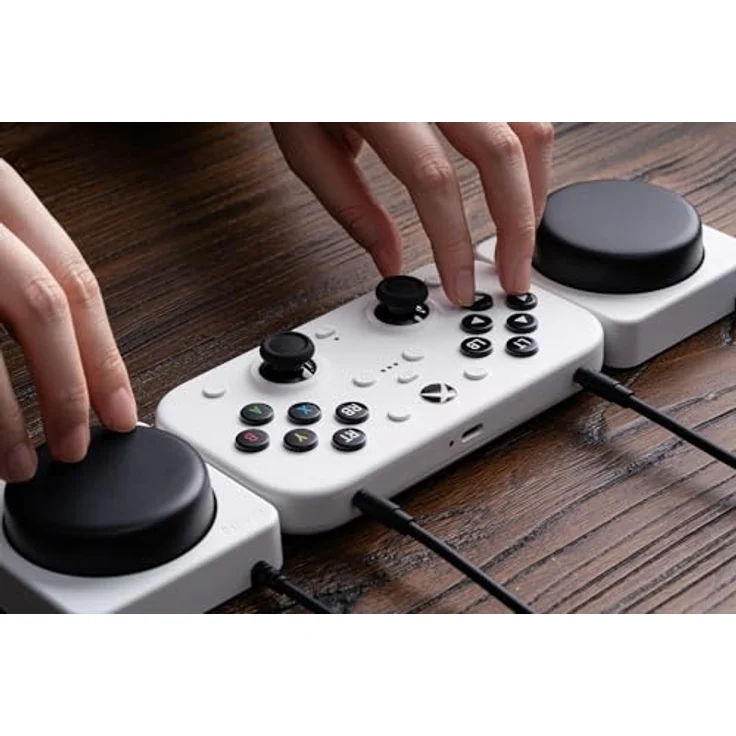 8bitdo Lite SE, 2.4G Wireless Gaming Controller für Xbox und Windows, mit programmierbaren Super Buttons, Weiss – Bild 5