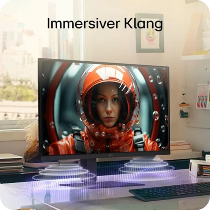 LG Smart Monitor 27U730A-B.AEU, 27" 4K UHD Monitor mit HDR10, IPS, USB-C (90W), Bluetooth, Schwarz – Bild 6