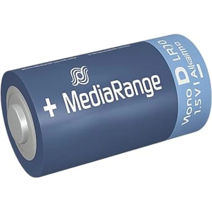 MediaRange Premium Alkaline Batterien, Mono D|LR20|1.5V, 2er Pack – Bild 4