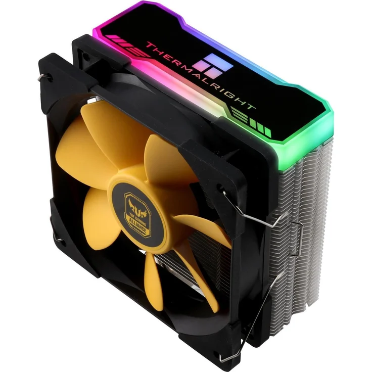 Thermalright BLACK EAGLE, CPU Kühler mit 158 mm, RGB-Beleuchtung, Schwarz