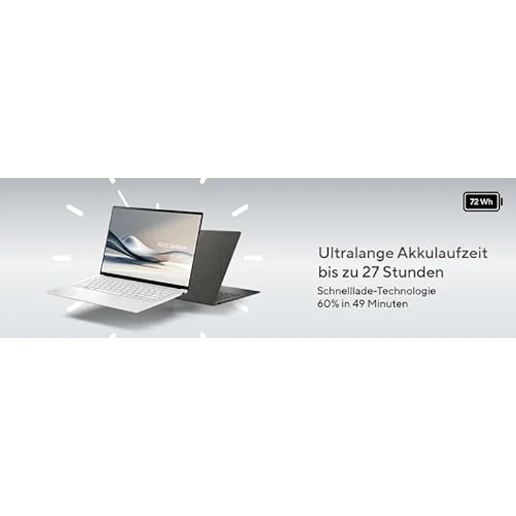 Asus Zenbook S14 UX5406SA-PV526W, WQXGA+ Notebook 14 Zoll, 2880 x 1800 Pixel, 32 GB RAM, 1 TB SSD, Intel Core Ultra 7 bis 4,8 GHz, Windows 11 Home, Weiß, Versandkostenfrei – Bild 11