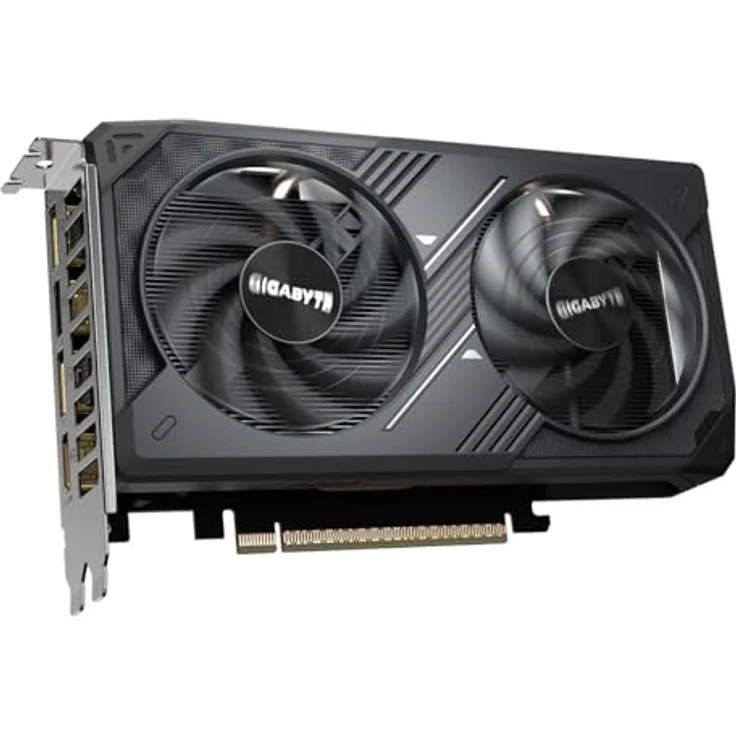 Gigabyte GeForce RTX 5050 WINDFORCE OC 8G Grafikkarte - 8GB GDDR6, 128bit, PCI-E 5.0, 2587MHz, 2 x DP, 2 x HDMI, NVIDIA DLSS 4 – Bild 2