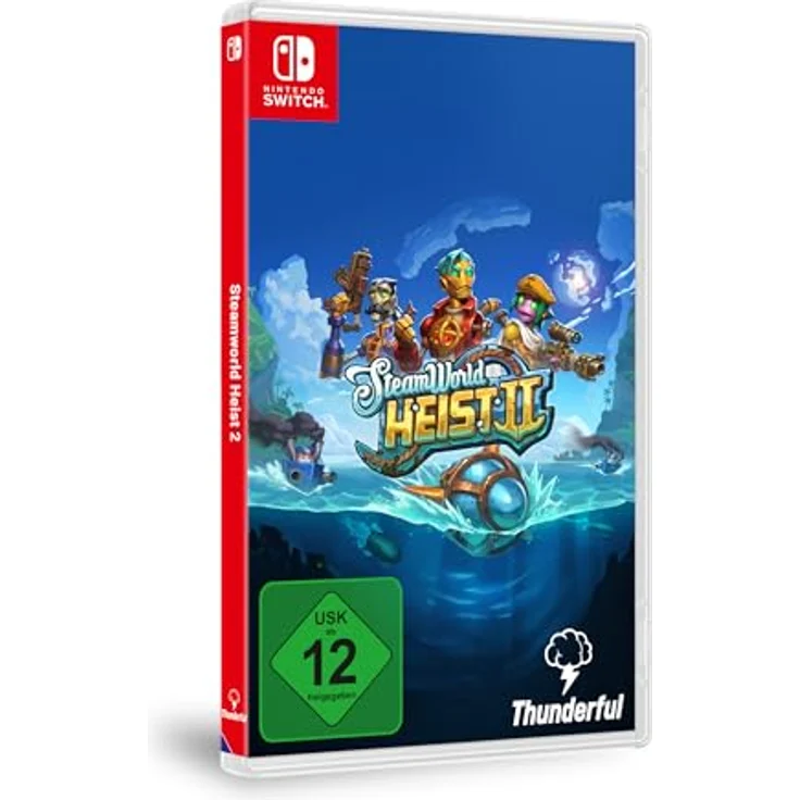 Fireshine Games Steamworld Heist II - Nintendo Switch, Strategische rundenbasierte Kämpfe, riesige Welt, individuelle Anpassung, Jobsystem, endlose Abenteuer – Bild 2