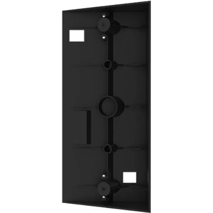 2N ® IP Verso Wedge Rückplatte, Schwarz, Wandmontage mit 25° Neigung, kompatibel mit 2N® IP Verso & 2N® LTE Verso