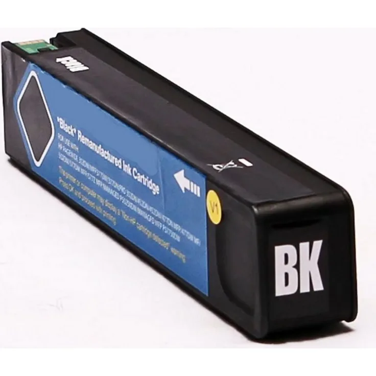 ABC Tintenpatrone HP 980 Schwarz, 240 ML mit Füllstandsanzeige, kompatibel für OfficeJet Enterprise und Color X550/X555/X580/X585 Series