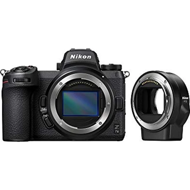 Nikon Z 7II Gehäuse Schwarz + FTZ Objektivadapter, 45.7 MP Vollformat-Sensor, 4K UHD Video, Dual Expeed – Bild 1
