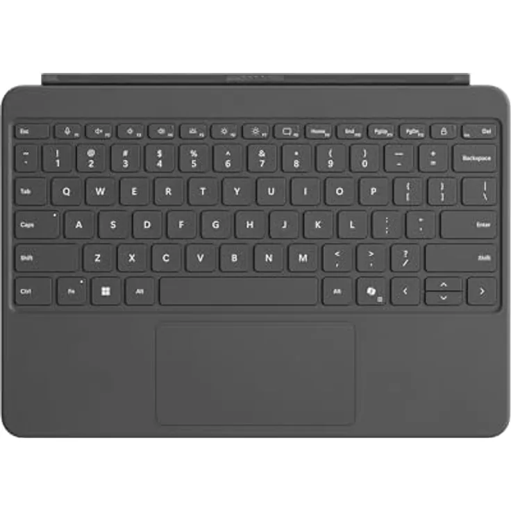 Microsoft Surface Pro 12" Keyboard, kompatibel mit Surface Pro (1. Edition), inkl. Hintergrundbeleuchtung, Anthrazit