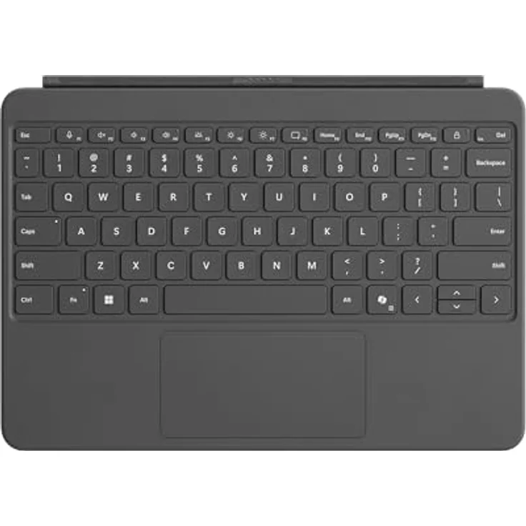 Microsoft Surface Pro 12" Keyboard, kompatibel mit Surface Pro (1. Edition), inkl. Hintergrundbeleuchtung, Anthrazit – Bild 1
