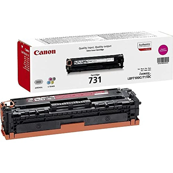Canon 731 M original Toner Magenta für ISensys Laserdrucker – Bild 2