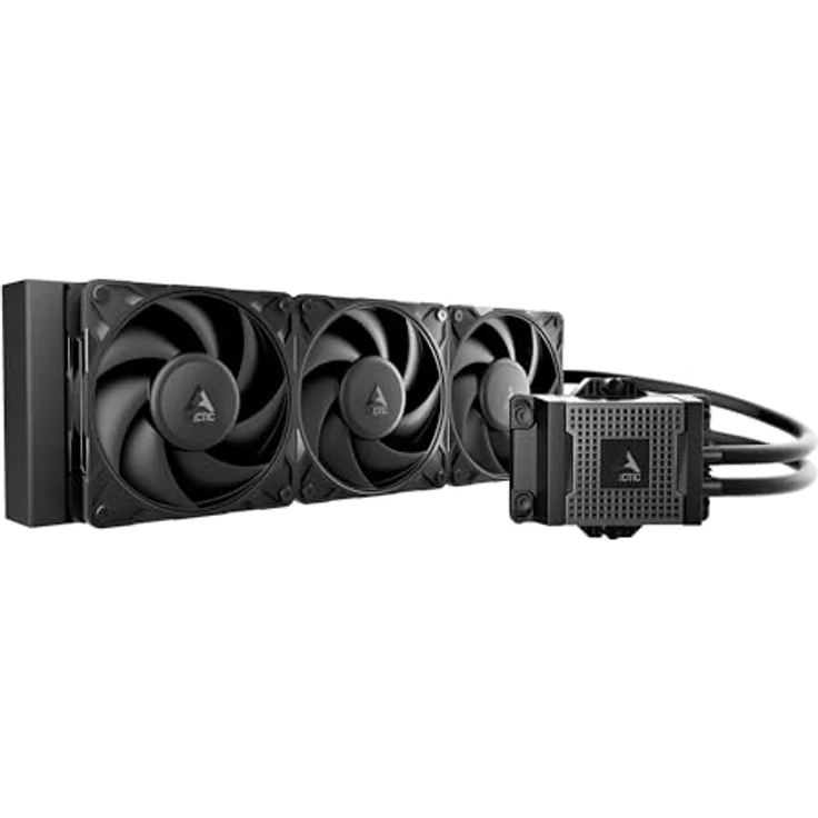 ARCTIC Liquid Freezer WS360-SP5, AiO-Wasserkühlung für Workstations mit 360mm Radiator und 3x 120mm Lüftern (P12 Pro PST CO) für AMD Sockel SP5 – Bild 1