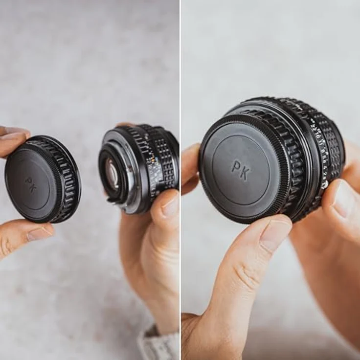 LENS-AID Objektivdeckel (hinten) für Sony E Objektiv mit E Mount Bajonett, passgenauer Schutz für Rücklinse, ideal für Transport und Lagerung – Bild 5