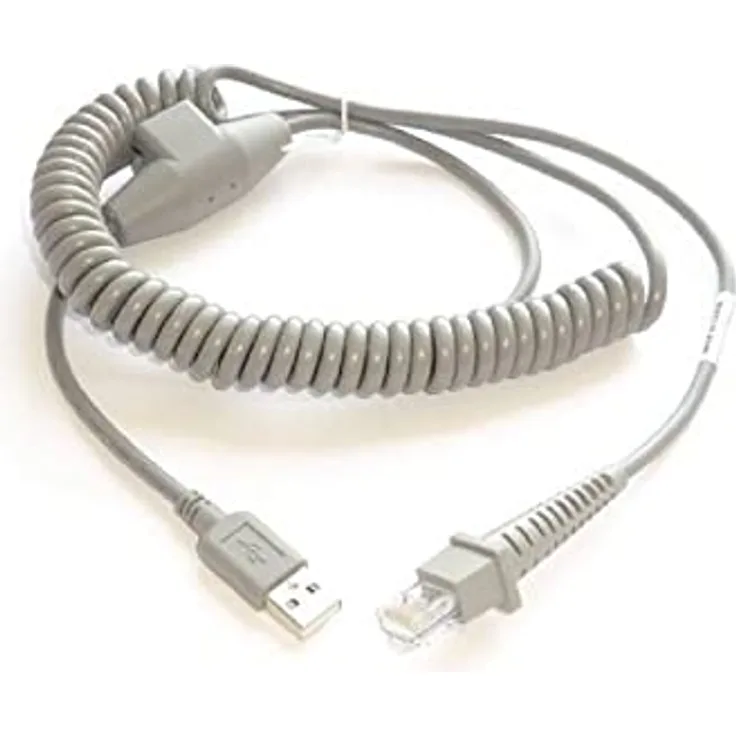 Datalogic Kabel CAB-412-SH3314 Spiral mit Stromzufuhrbuchse