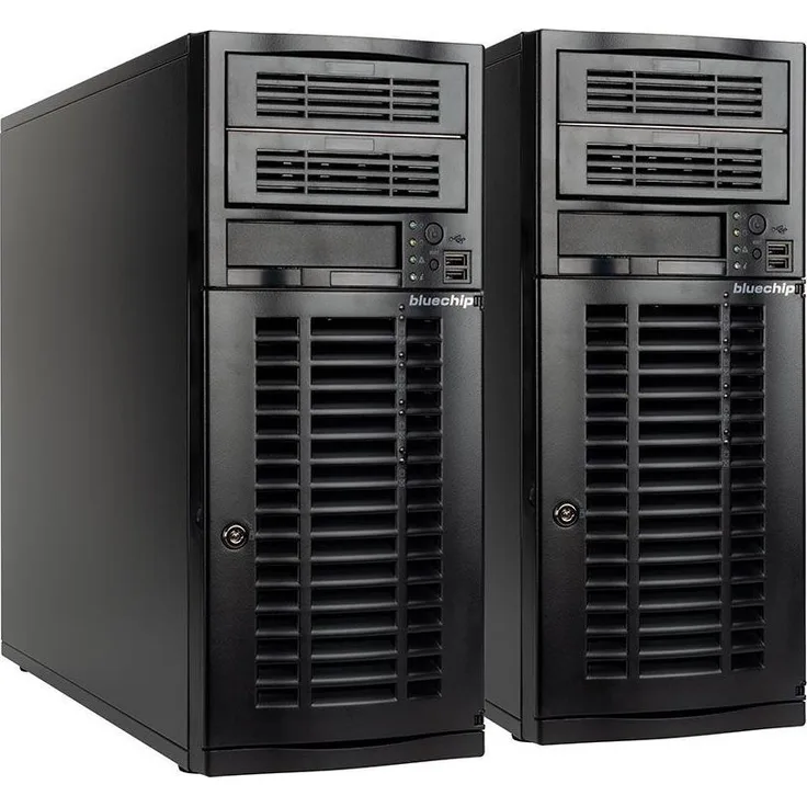 bluechip SERVERline T40331s Collax HA-Edition Tower, AMD EPYC™ 9124 bis zu 3.70 GHz, 32 GB DDR5, 2 x 960 GB SSD, 4 x 10 Gigabit Ethernet