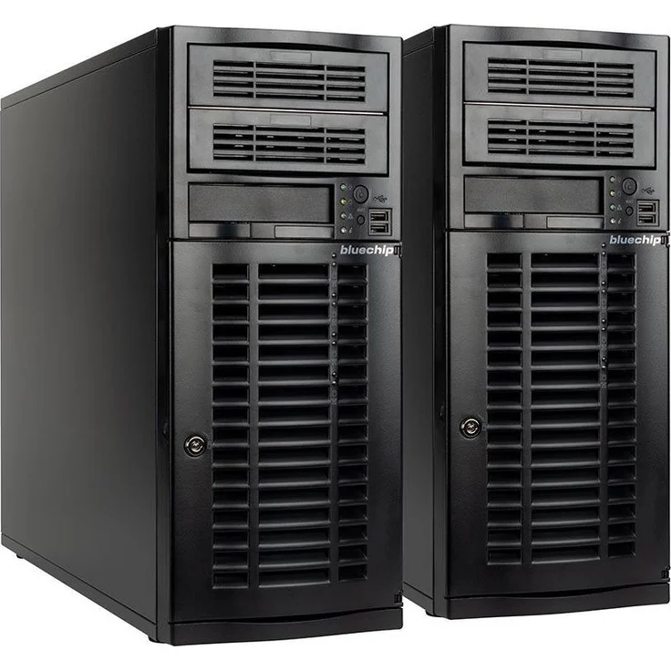 bluechip SERVERline T40331s Collax HA-Edition Tower, AMD EPYC™ 9124 bis zu 3.70 GHz, 32 GB DDR5, 2 x 960 GB SSD, 4 x 10 Gigabit Ethernet