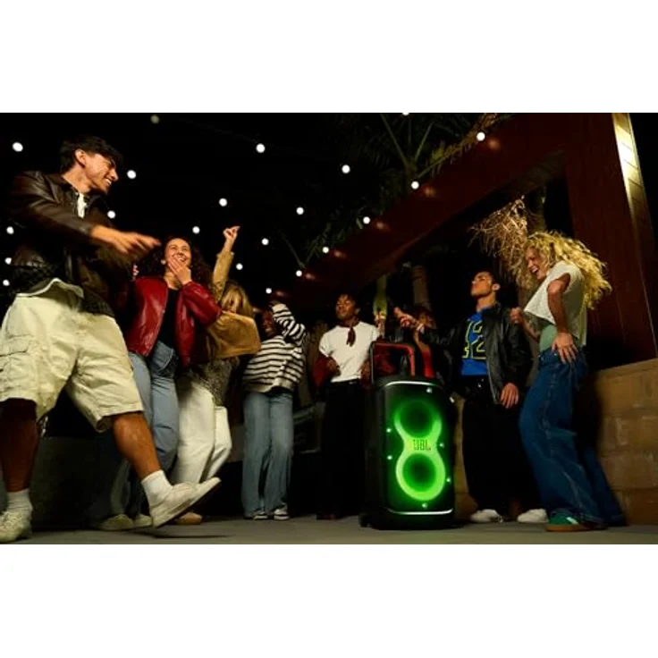 JBL PartyBox 520, Bluetooth Lautsprecher mit 400 W, IPX4, Laufzeit bis 15 h, schwarz – Bild 10