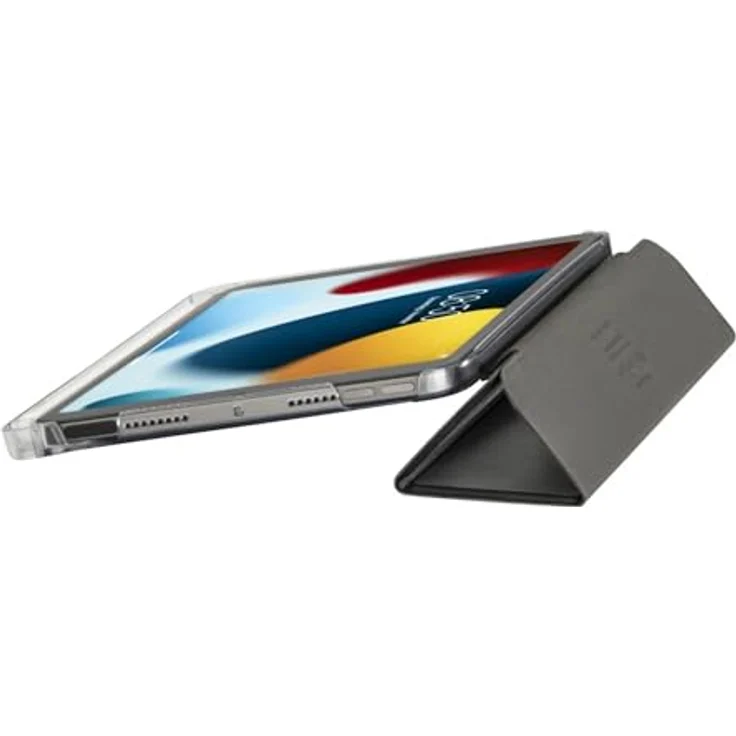 HAMA Fold Clear, Flip Cover für Apple iPad Mini 8.3" mit Stiftfach, Schwarz, transparente Rückseite und Standfunktion – Bild 4