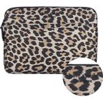 Kate Spade New York Puffer Laptophülle, 40,6 cm (16 Zoll), klassisches Leopardenmuster, schützende Polsterung und praktische Außentasche