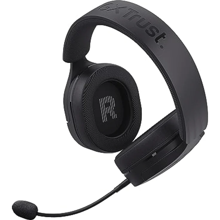 Trust Gaming GXT 490 Fayzo 7.1 Gaming Headset USB, 85% Recyclingkunststoff, Surround Sound, 50mm Treiber, 2m Kabel, Mikrofon mit Geräuschunterdrückung, RGB Over-Ear Kopfhörer für PC - Schwarz – Bild 3