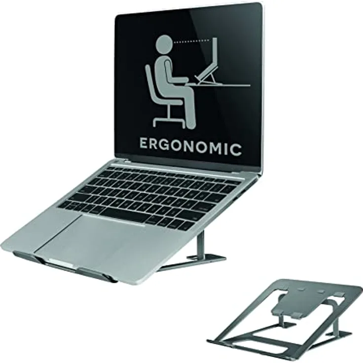 Neomounts NSLS085GREY Notebookständer 11-17" bis zu 10kg grau