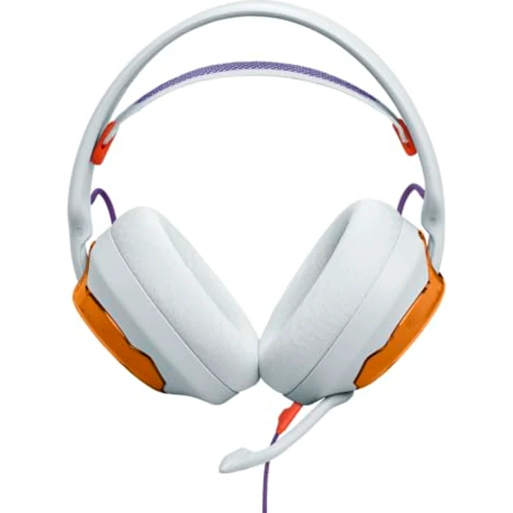 JBL Quantum 250, Over-ear Gaming-Kopfhörer mit 50-mm-Treibern, Türkis, abnehmbares Mikrofon und Noise-Cancelling – Bild 3