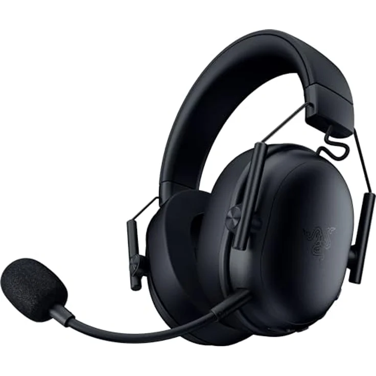 Razer BlackShark V3 X HyperSpeed, kabelloses E-Sport-Headset mit Triforce 50mm Treibern, abnehmbarem Mikrofon, 7.1 Surround Sound, 270g leicht, Wireless 2,4 GHz & Bluetooth, für PC/Mac | Schwarz – Bild 1