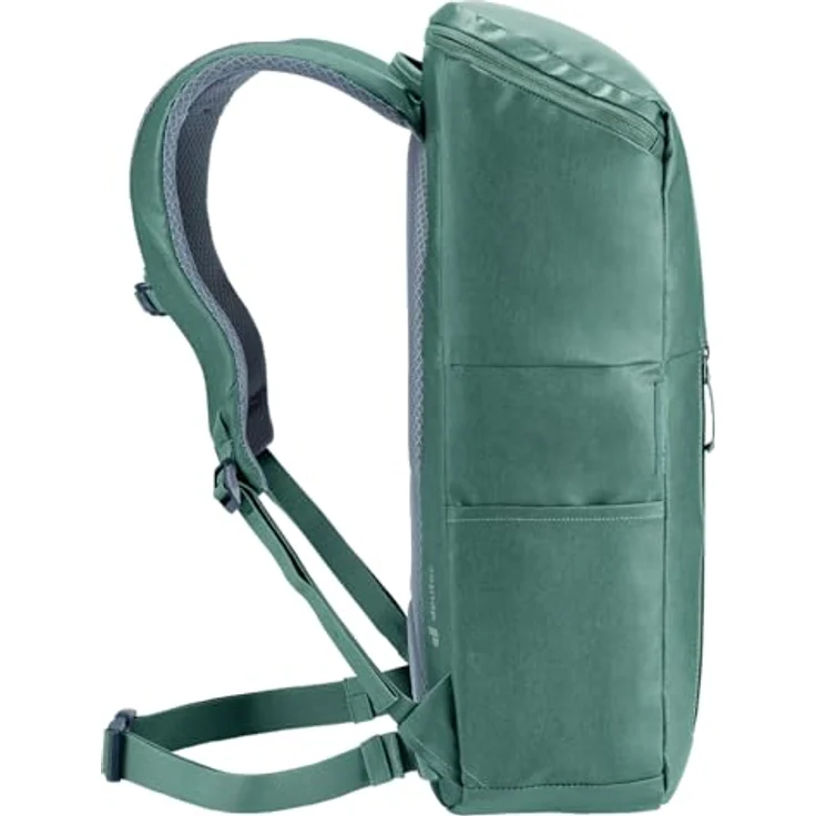 deuter Laptoprucksack UP Stockholm LTD, Rucksack mit gepolstertem Laptopfach für Geräte bis 16 Zoll, 22L, seagreen dunkelgrün – Bild 4