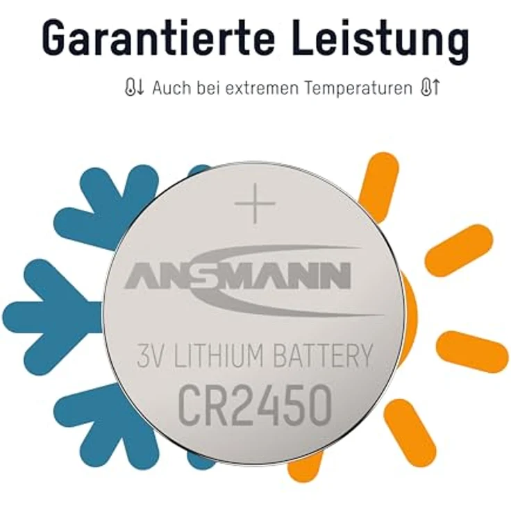ANSMANN 5020112 Knofpzelle Batterie Lithium CR2450 - 3V – Bild 5