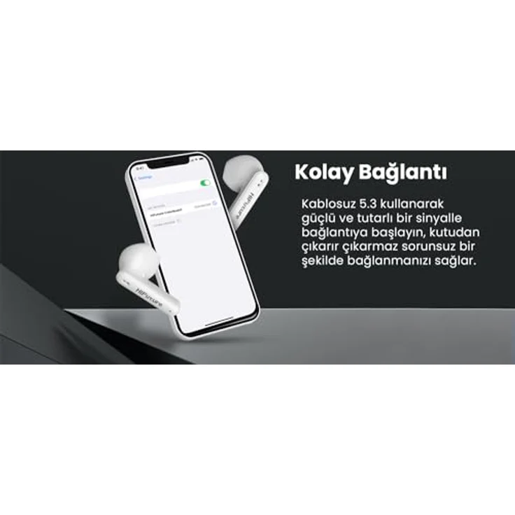 Hifuture Sonic Colorbuds 2 kabellose Kopfhörer, TWS, Bluetooth 5.3, IPX5, 5 Stunden (Ohrhörer), 15 Stunden (mit Ladeetui), Schwarz – Bild 9