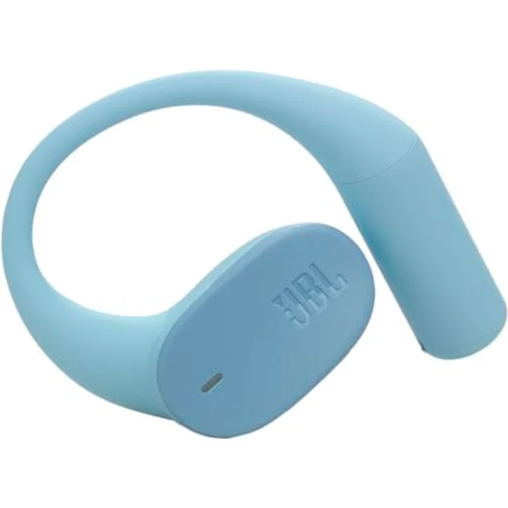 JBL Sense Lite, Open-ear Kopfhörer mit JBL OpenSound-Technologie, bis zu 32 Stunden Akkulaufzeit, Bluetooth, wasser- und staubresistent, Blau – Bild 9