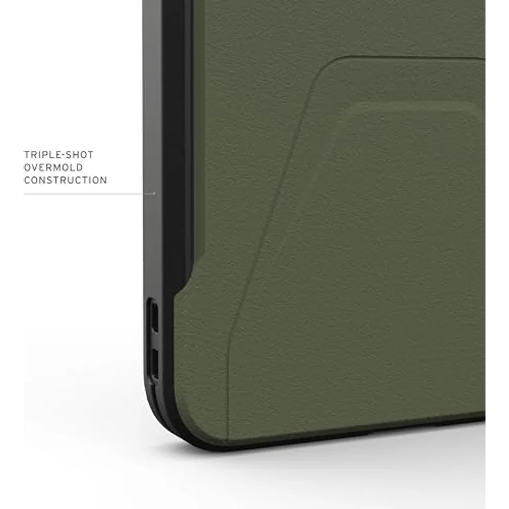 URBAN ARMOR GEAR Civilian Case für Samsung Galaxy S26 Ultra, sturzfeste Hülle mit Wireless Charging Kompatibilität, olive drab/orange – Bild 5