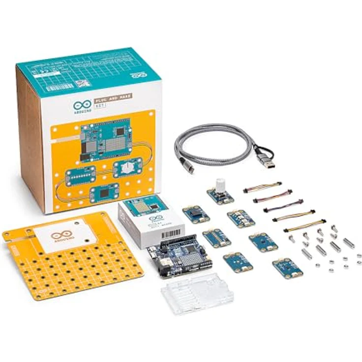 Arduino ARD Kit AKX00069, Plug and Make Kit für einfache IoT-Geräte-Entwicklung, mit Online-Anleitung – Bild 1