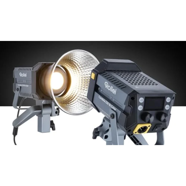 Rollei Candela 220 Bi-Color LED-Licht, 220W für kreative Beleuchtung, Ultrakompakt & Duale Stromversorgung – Bild 3