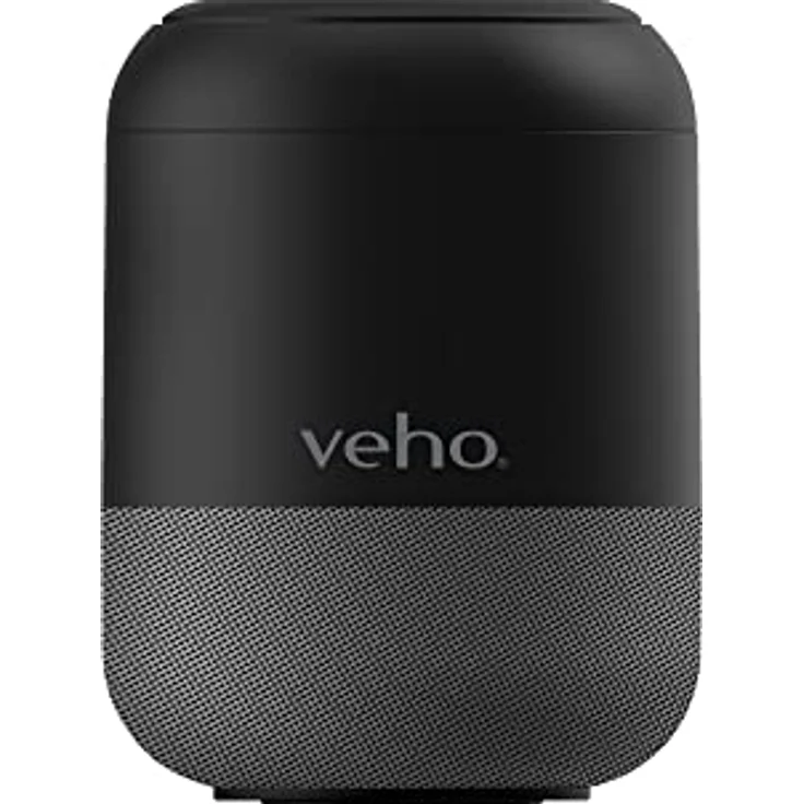 Veho MZ-S - Tragbarer Bluetooth-Lautsprecher mit 5 Watt Leistung, Bluetooth 5.0 und 12 Stunden Akkulaufzeit, schwarz – Bild 4