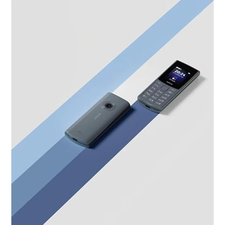 Nokia 110 4G 2nd Edition (2024), Smartphone mit 48 MB Speicher, IP-X4 zertifiziert, blau – Bild 7