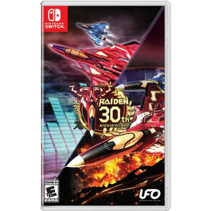 Limited Run Raiden 30th Anniversary – Nintendo Switch, Shoot 'em Ups Collection mit globalen Leaderboards und exklusiven Levels – Bild 1