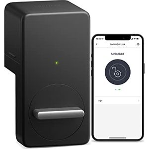 Image for SwitchBot Smart Lock, Bluetooth elektronisches Türschloss, intelligentes Türschloss für das Öffnen der Türen ohne Austausch zu müssen, kompatibel mit WiFi Bridge (separat erhältlich)