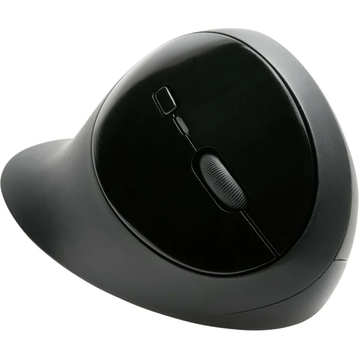 Kensington Kabellose ergonomische Maus Pro Fit Ergo, für Laptop, Desktop, PC und Gaming, mit 2.4G USB oder Bluetooth Verbindung, 3 DPI Einstellungen und 5 Tasten, schwarz, K75404EU – Bild 3