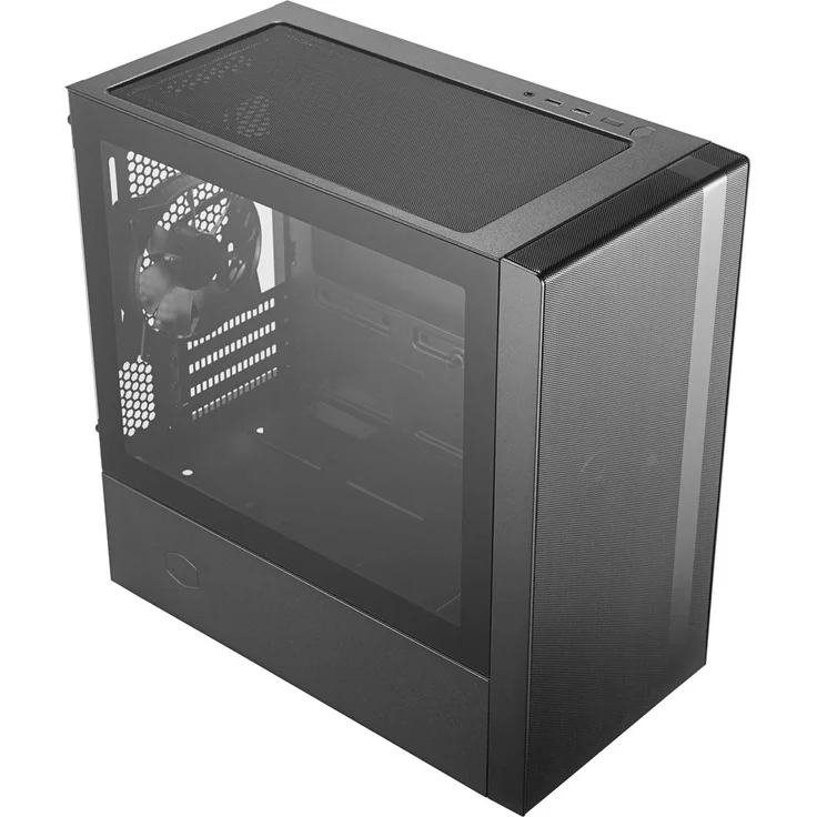 Cooler Master MasterBox NR400 Midi Tower micro ATX, ohne Netzteil / Schwarz USB/Audio (MCB-NR400-KGNN-S00) – Bild 4