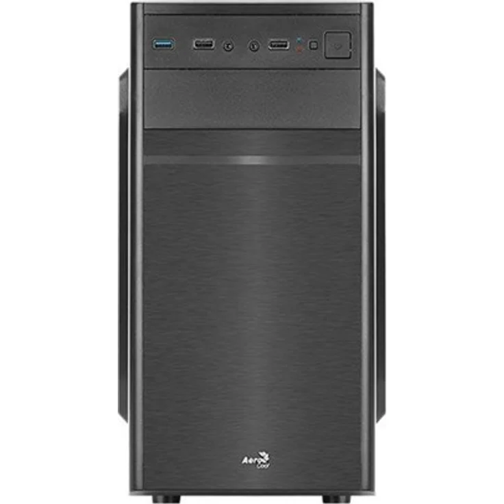 Aerocool CS-103. Formfaktor: Mini-Tower, Typ: PC, Material: Acrylnitril-Butadien-Styrol (ABS), SPCC. Unterstützte Stromversorgungs-Formfaktoren: ATX. Unterstützte Lüfter-Durchmesser (Vorderseite): 120 mm, Unterstützte Lüfter Durchmesser seitlich: 120 mm,  – Bild 2