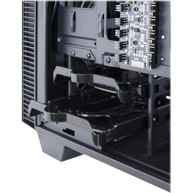 Inter-Tech X-608 Infinity Micro Infinity-Mirror Tower-Gehäuse, schwarz, Tempered – Bild 13