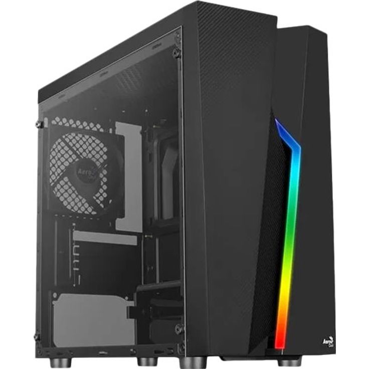 Aerocool BOLT MINI, PC MicroATX Box, Seitenfenster, RGB 13, 12cm Lüfter – Bild 5