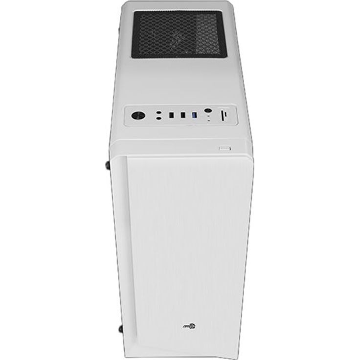 Aerocool RIFT, ATX-PC-Box, RGB 13-Modi, Seitenwand, 12-cm-Lüfter,weiß – Bild 7
