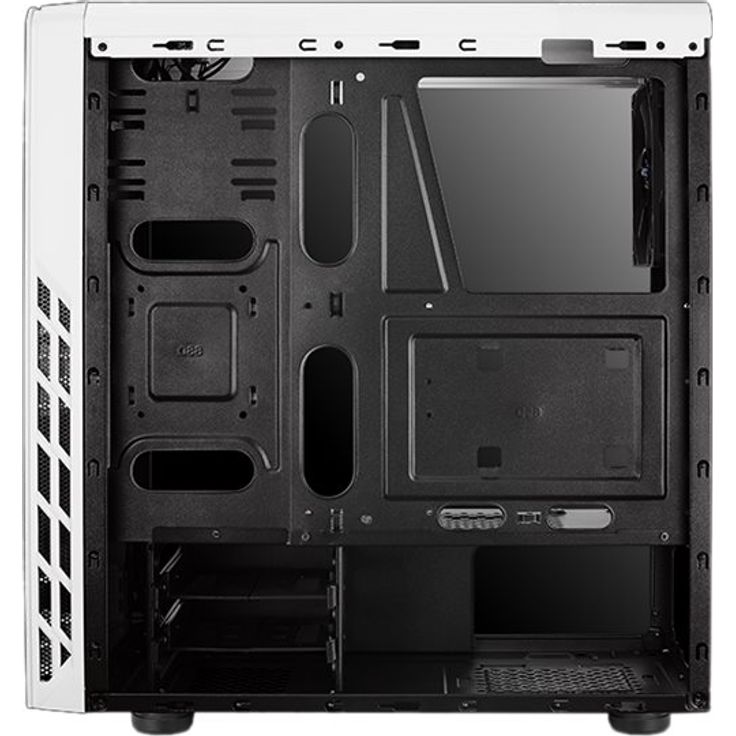 Aerocool RIFT, ATX-PC-Box, RGB 13-Modi, Seitenwand, 12-cm-Lüfter,weiß – Bild 6