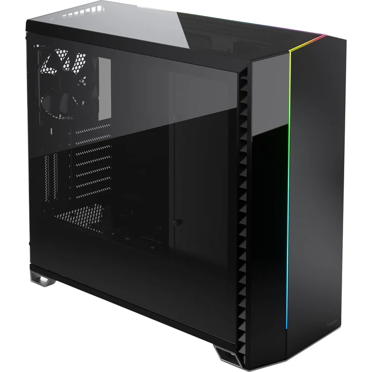 Fractal Design Vector RS Blackout Dark TG RGB ATX- Tower-Gehäuse, Schwarz, dunkel Getöntes Wasserkühlung Bereit Staubfilter - individualisierbare Effekte - USB 3.1 Gen 2 Typ-C Anschluss – Bild 11